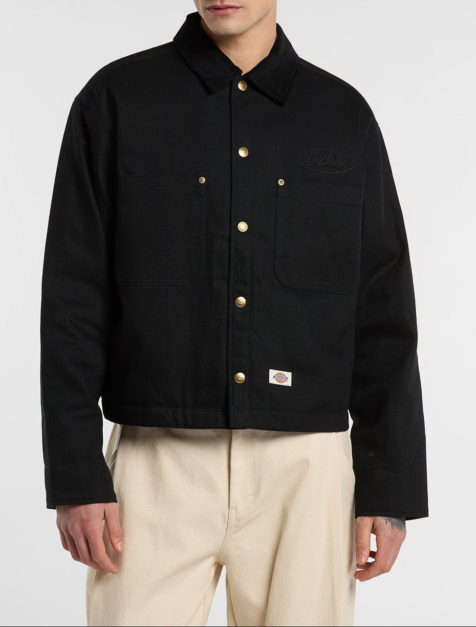 Giacca da lavoro Taylor in twill cavalry - Écru - Uomo