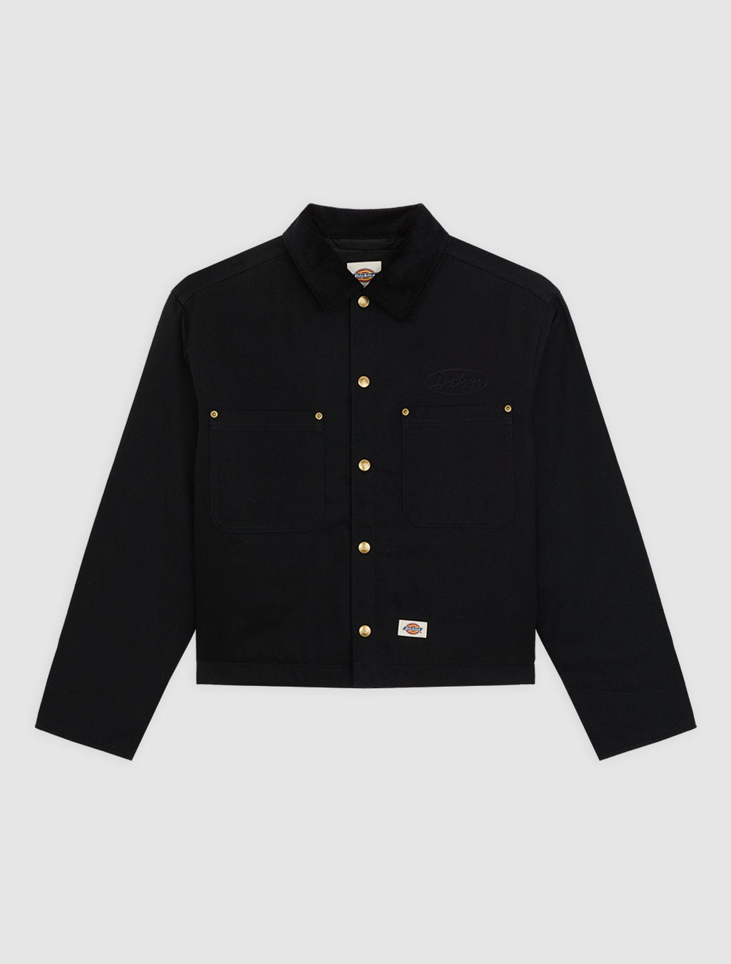 Chaqueta de trabajo Taylor de sarga cavalry - Negro - Hombre