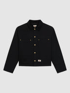 Chaqueta de trabajo Taylor de sarga cavalry - Negro - Hombre