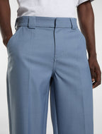 Pantalón de trabajo de lana Tsaile - Gris piedra - Hombre