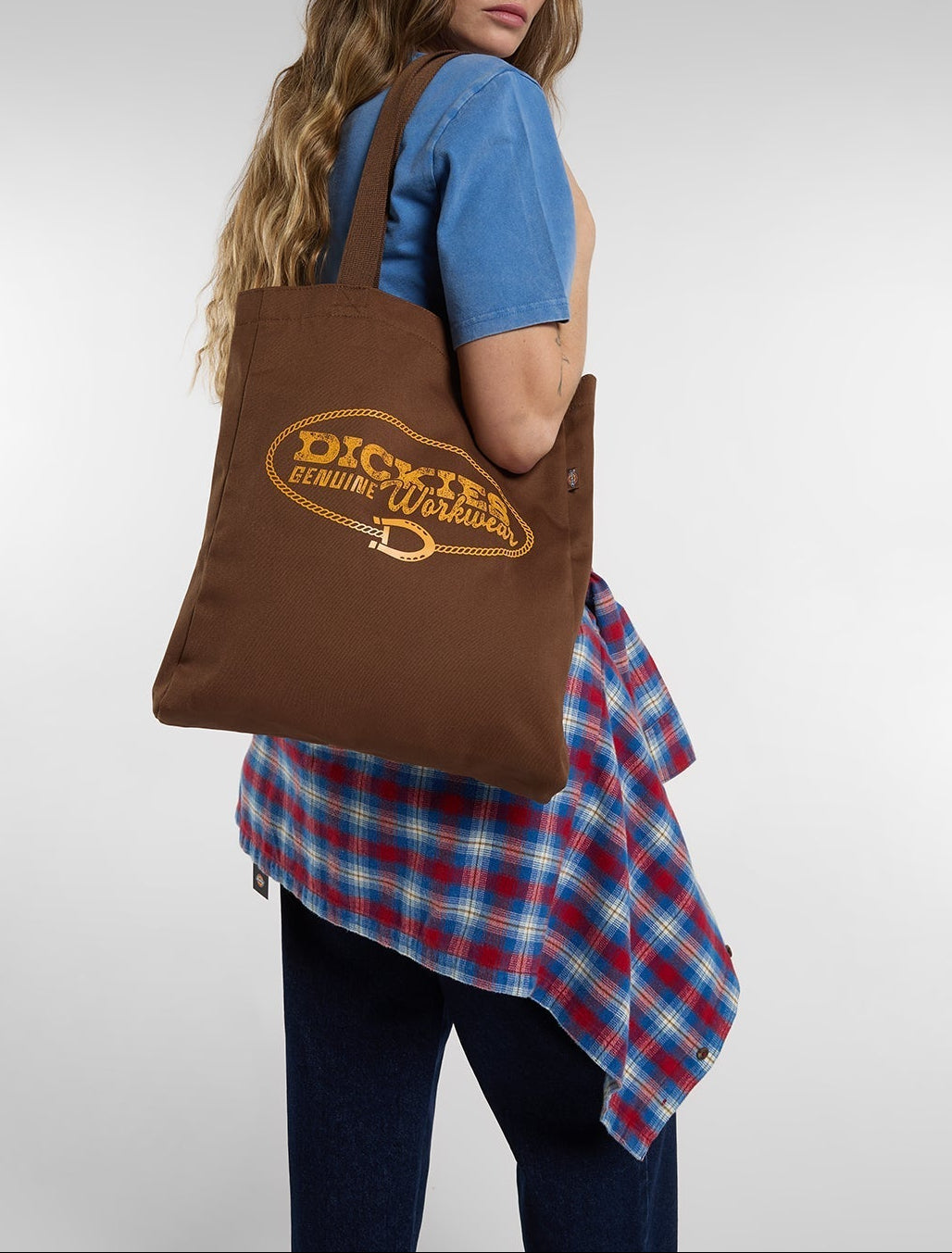 Borsa tote Cookeville - Marrone legno - Unisex