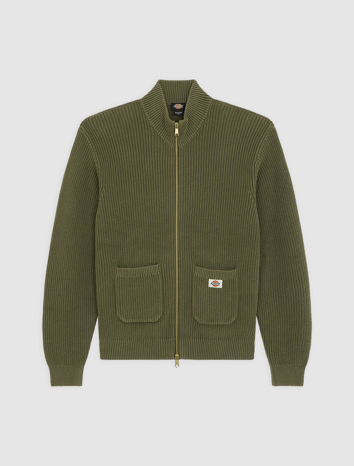 Fredonia Zip-Up Knitted Jumper - Deep Depths - Men
