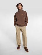 Felpa con cappuccio Avondale - Marrone legno - Uomo