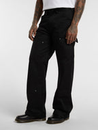 Men's Chap Polycotton Work Trousers - Black