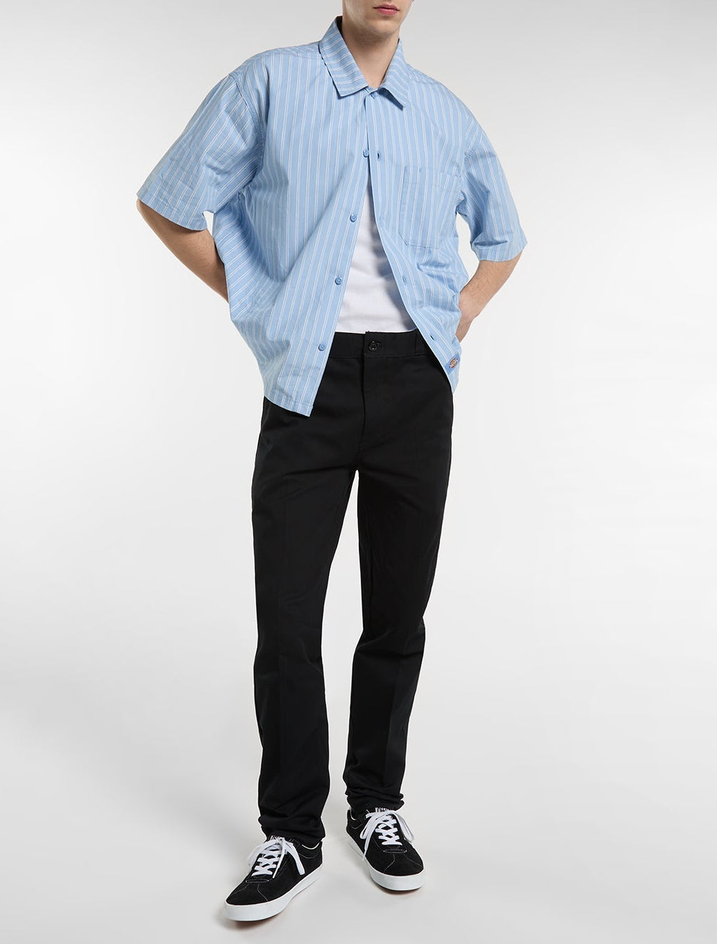 247 Slim Work Trousers - Black - Men