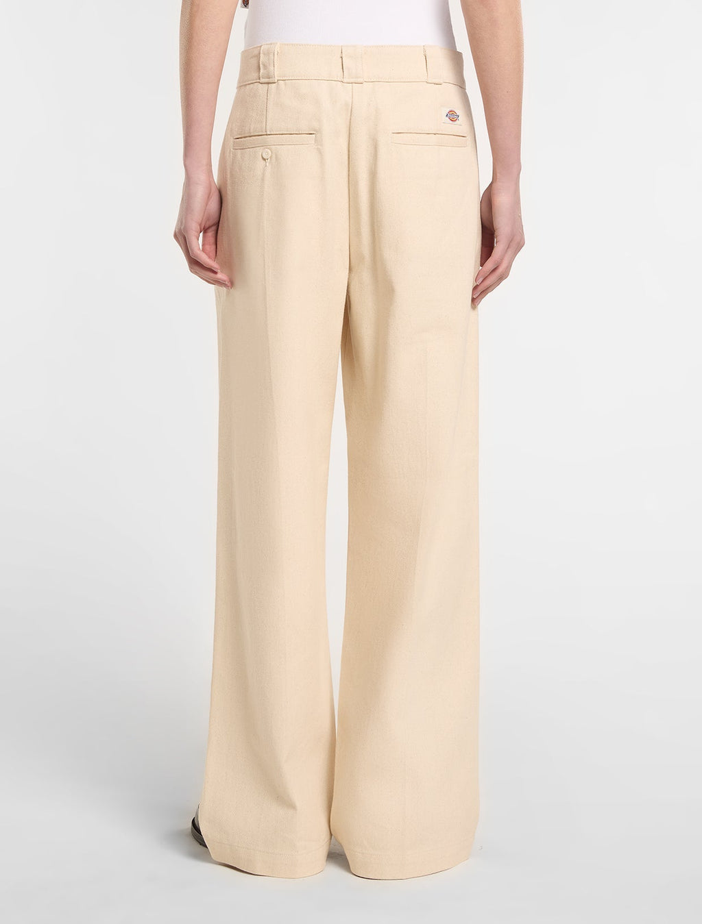 Mc Nary Cavalry Twill Work Trousers - Ecru - Women