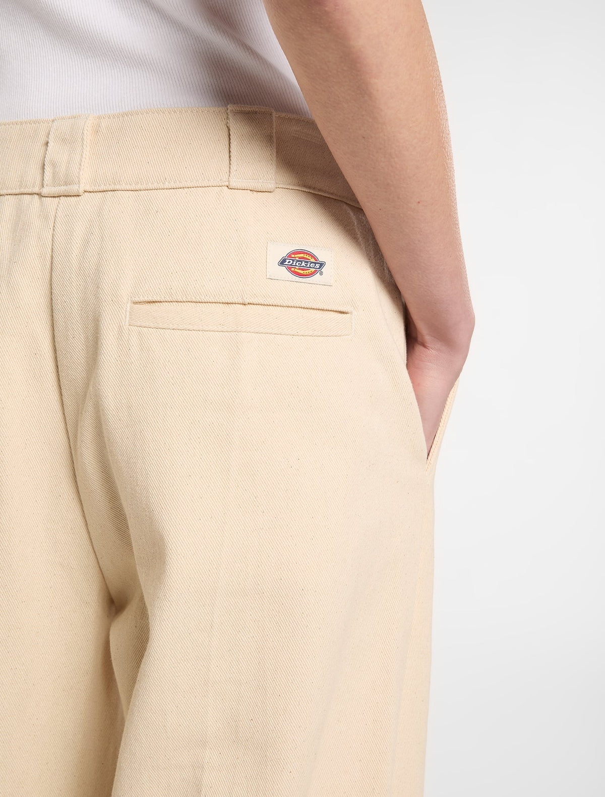 Mc Nary Cavalry Twill Work Trousers - Ecru - Women
