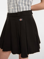 Falda de trabajo teñida en prenda 247 - Black