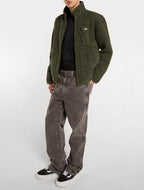 Pantalón de trabajo Houck de lona, corte holgado y pernera recta - Gris carbón - Hombre