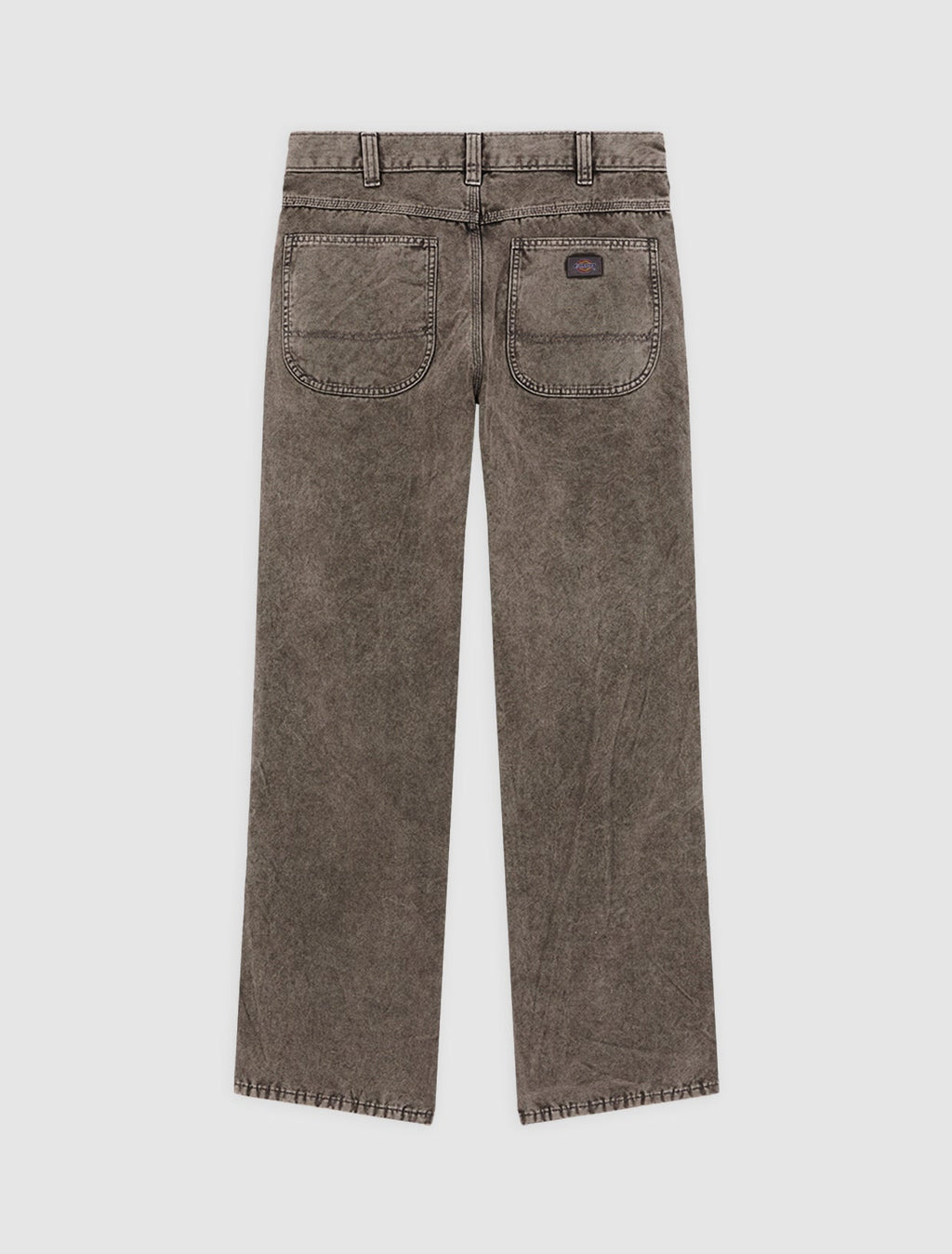 Pantalón de trabajo Houck de lona, corte holgado y pernera recta - Gris carbón - Hombre