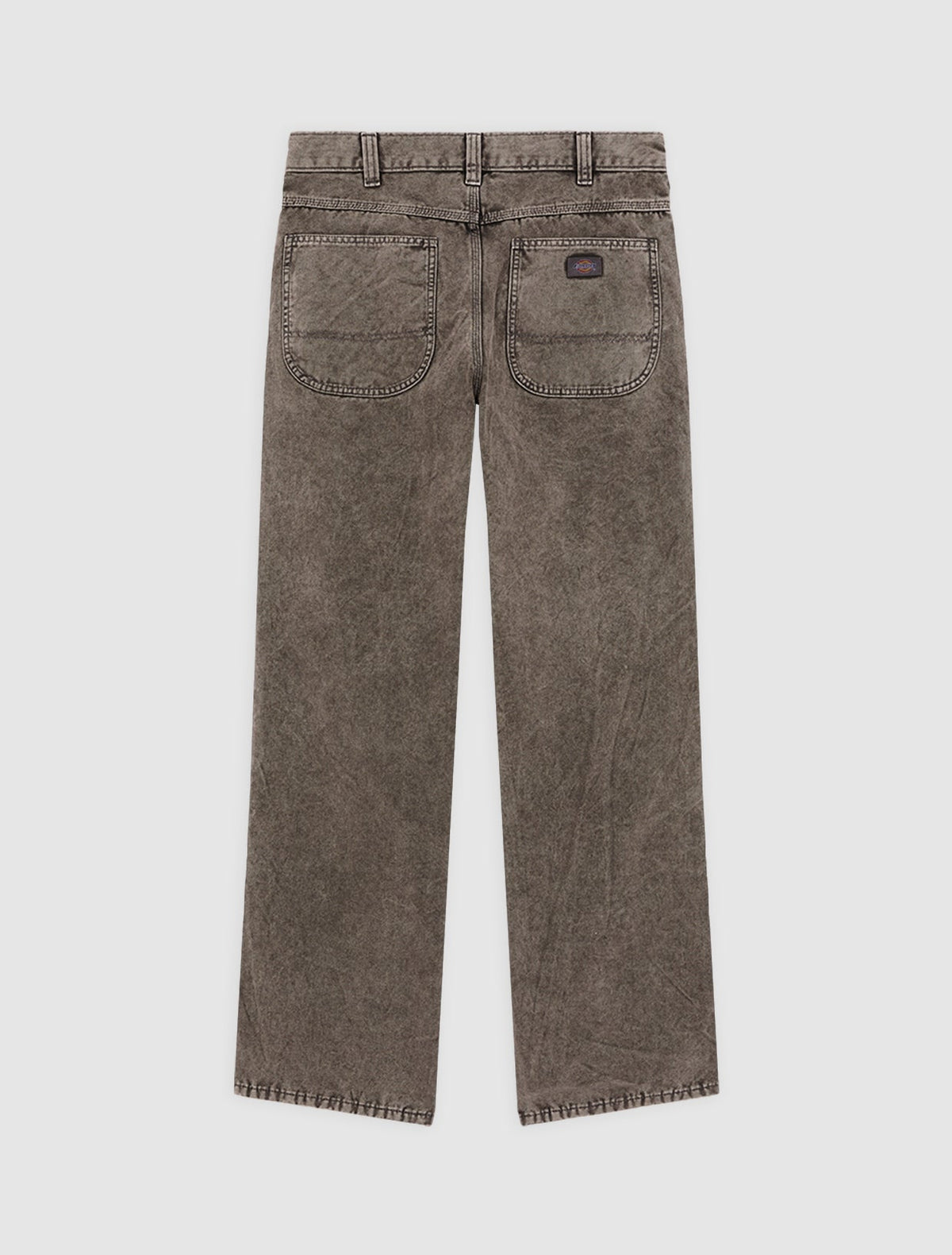Pantalón de trabajo Houck de lona, corte holgado y pernera recta - Gris carbón - Hombre