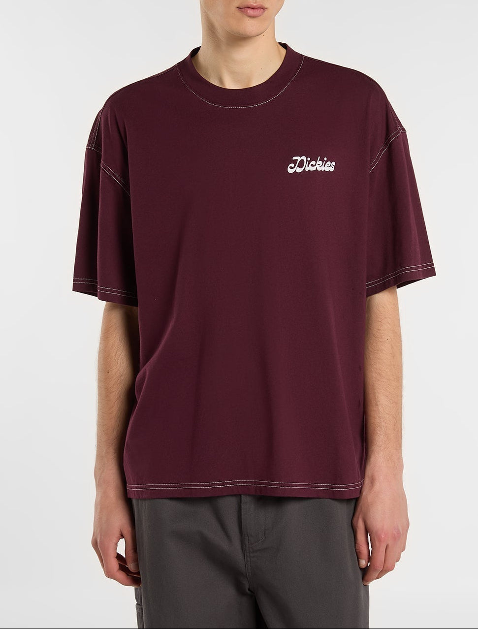 Camiseta Cornville - granate - hombre
