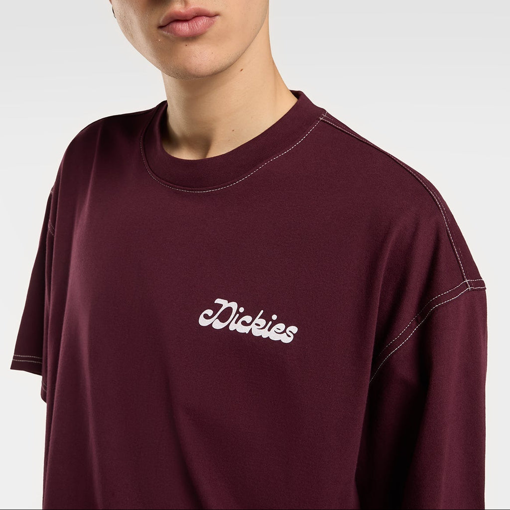 Camiseta Cornville - granate - hombre