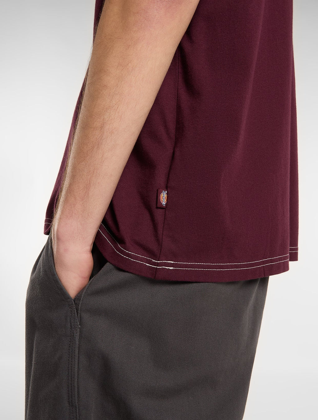 Camiseta Cornville - granate - hombre