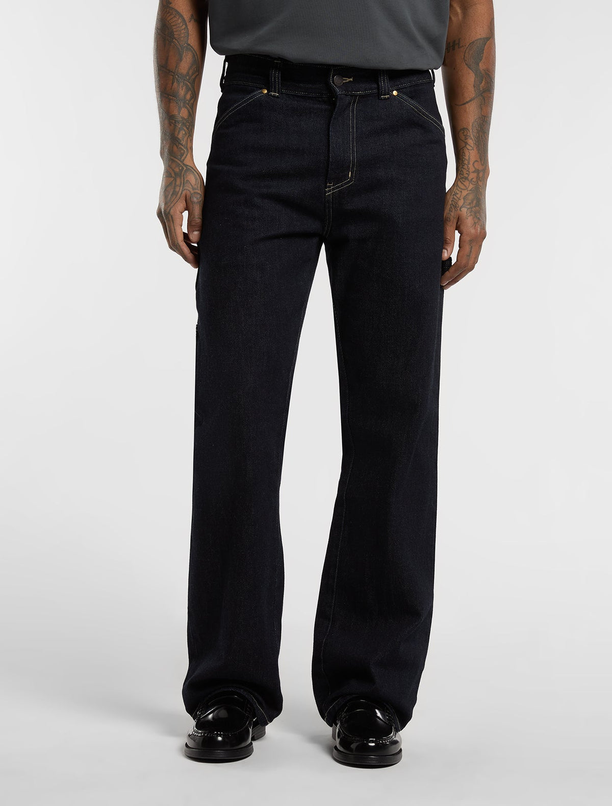 Jean Carpenter Selvedge Niceville - Rinsed - Homme