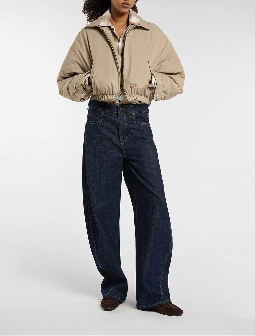 Piumino Eisenhower - Sabbia del deserto - Donna