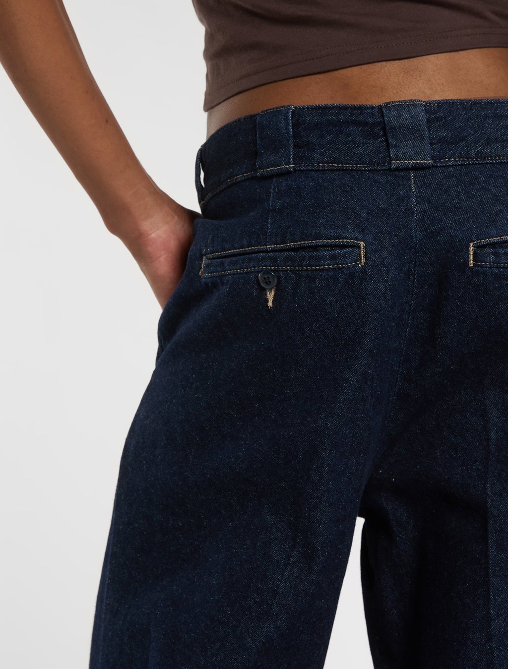 Goodsprings Wide Work Jeans - Rinsed - Women