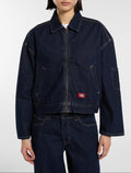 Giacca in denim sfoderata Edgewood - Lavaggio risciacquato - Donna