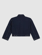 Giacca in denim sfoderata Edgewood - Lavaggio risciacquato - Donna