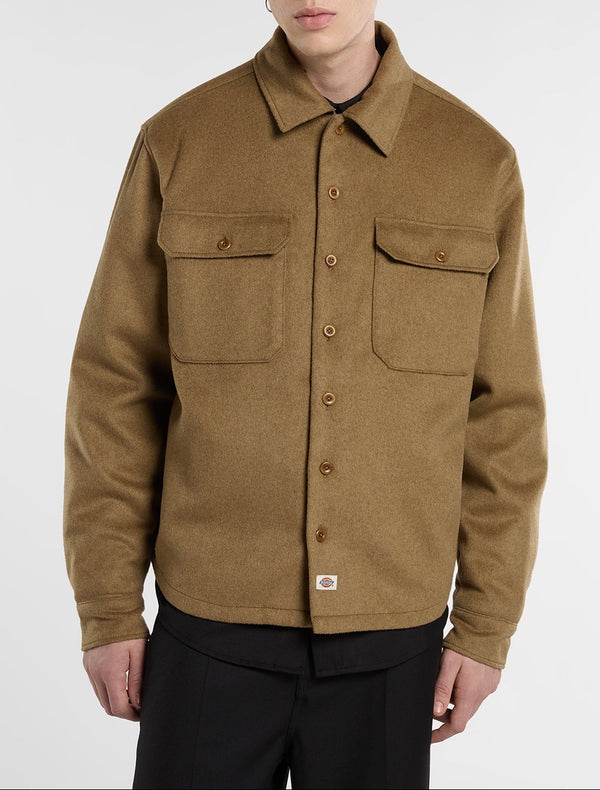 Sobrecamisa de lana Torovada - gris Whitecap - hombre