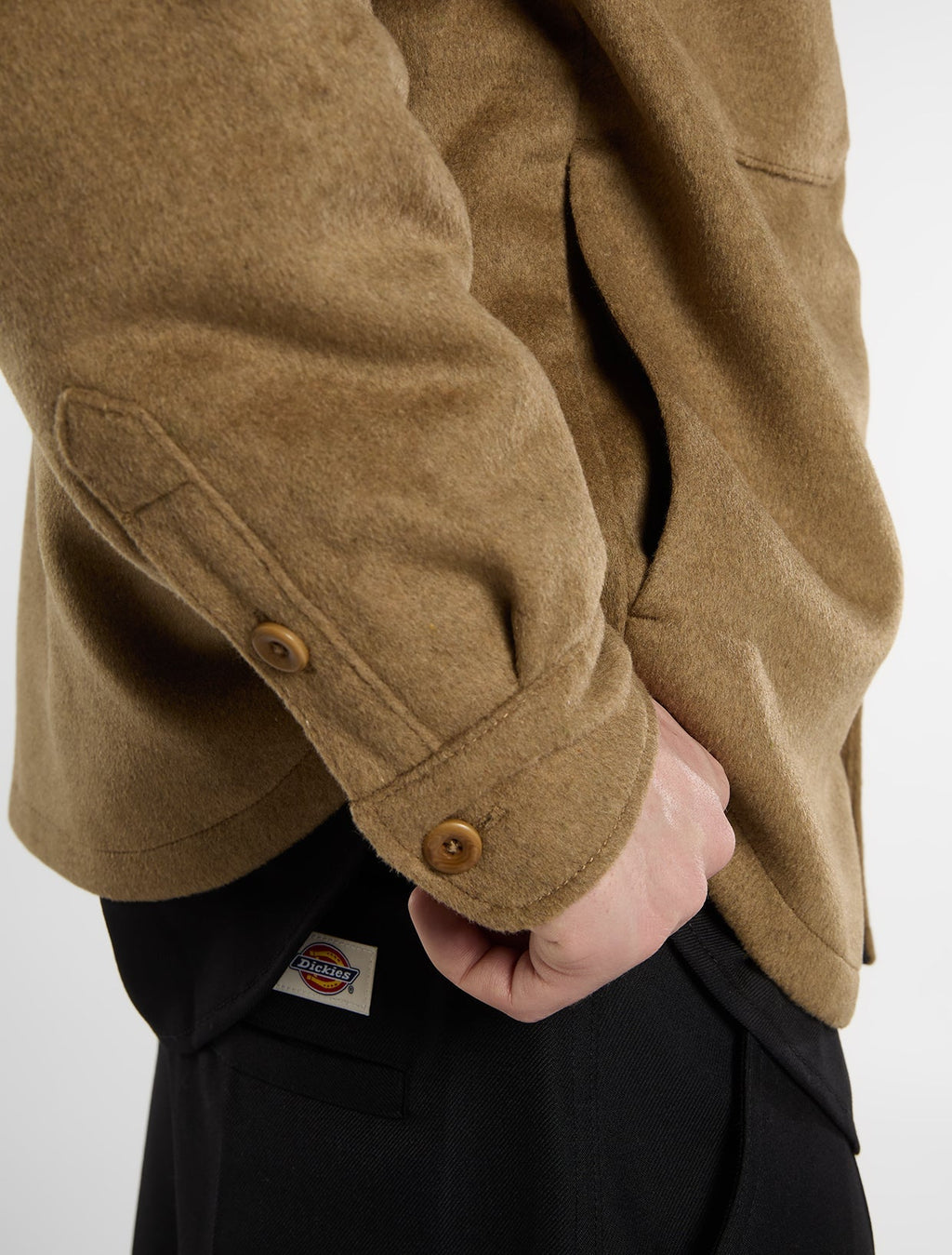 Torovada Wool Overshirt - Otter - Men
