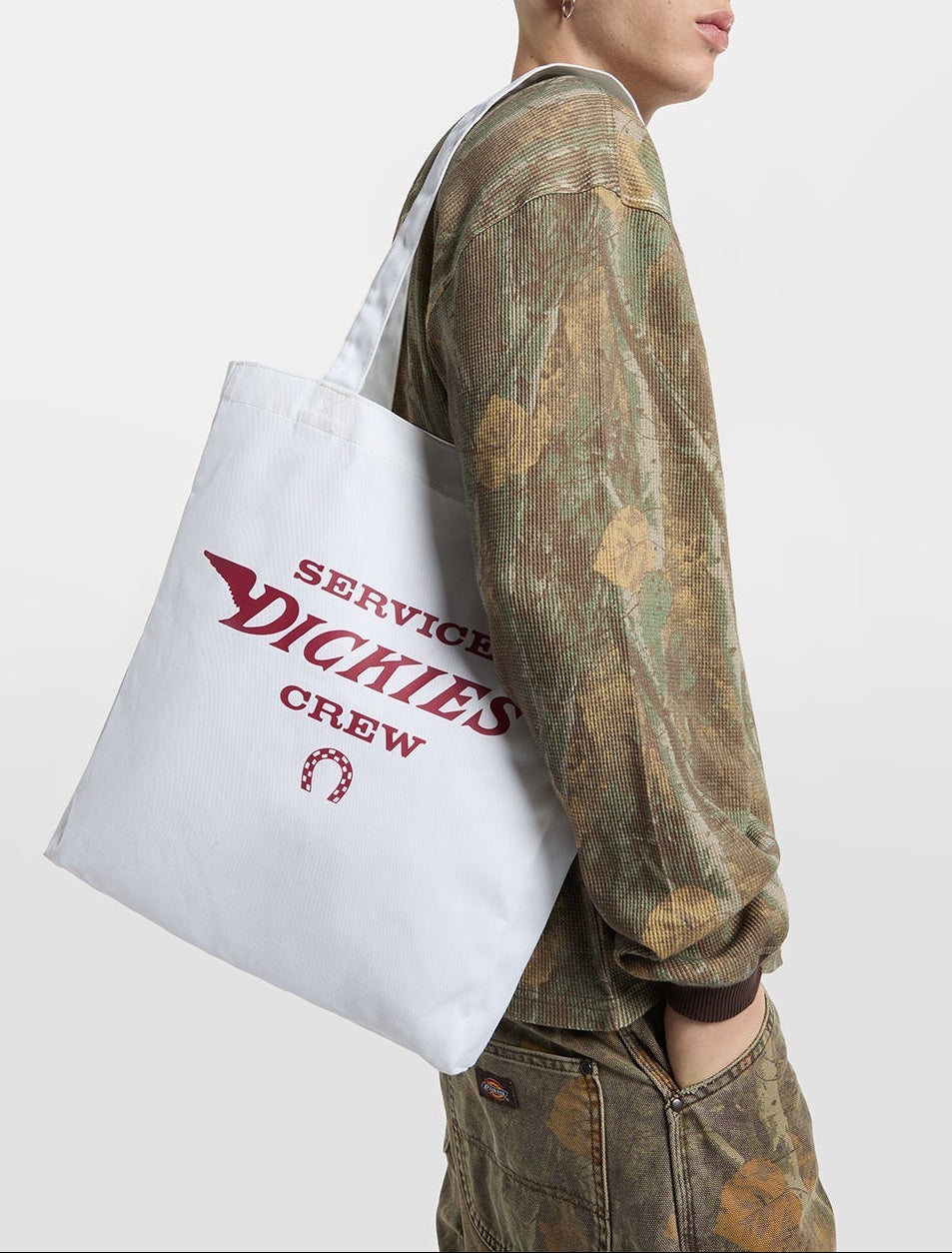 Bolso tote Piperton - Blanco garza - Unisex