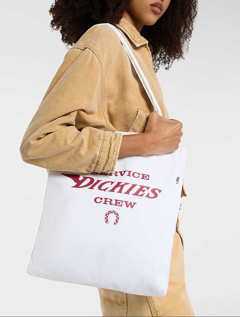 Bolso tote Piperton - Blanco garza - Unisex