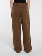 Pantalón de trabajo holgado teñido en prenda 247 - Timber Brown