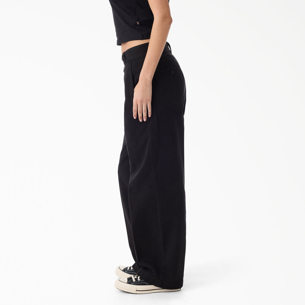 Pantalón de trabajo 247 holgado teñido en prenda - Negro - Hombre