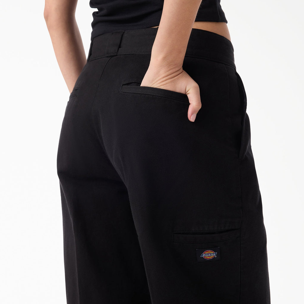 Pantalón de trabajo 247 holgado teñido en prenda - Negro - Hombre