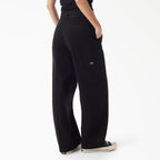 Pantalón de trabajo 247 holgado teñido en prenda - Negro - Hombre