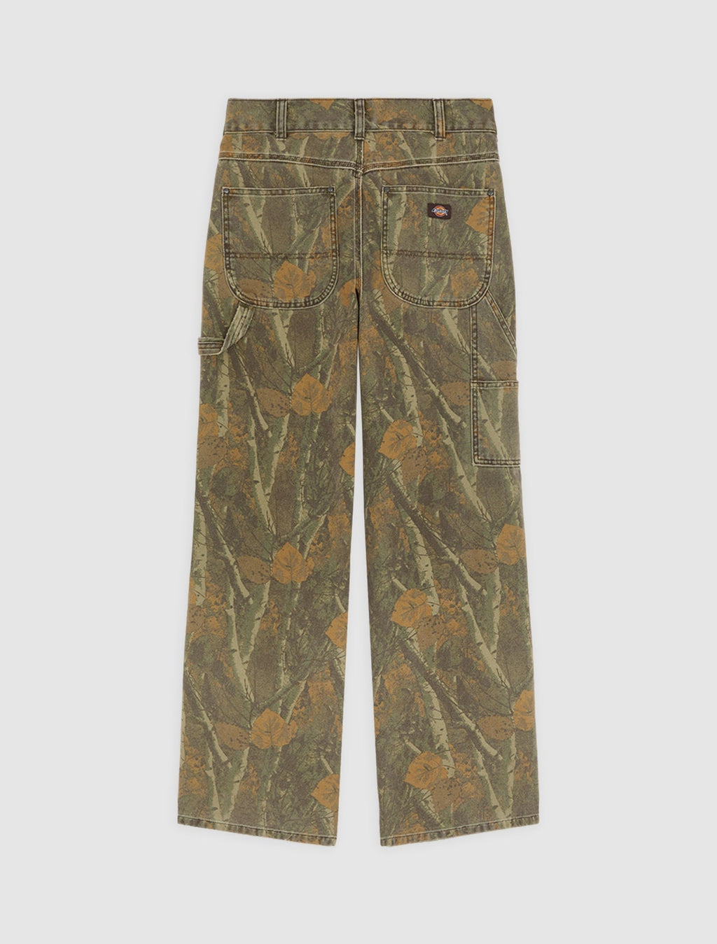 Pantalón de trabajo Houck holgado y recto de lona de camuflaje - Camuflaje - Hombre