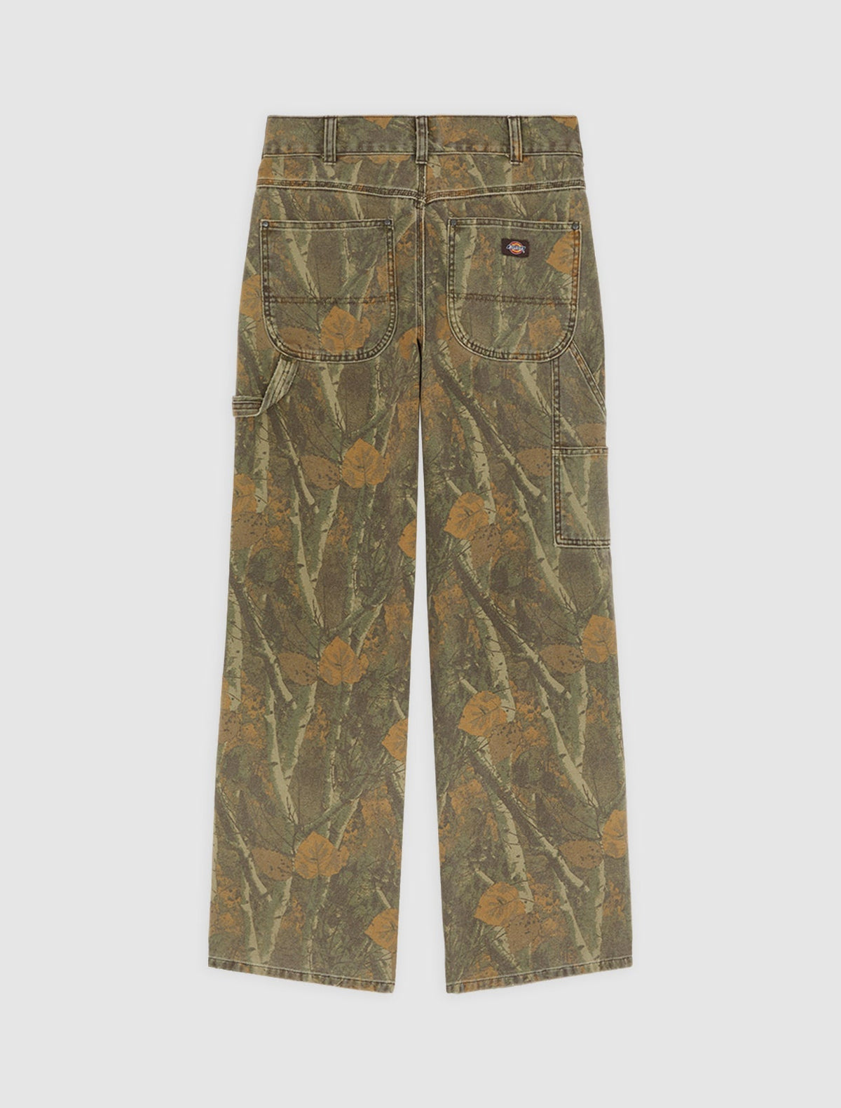 Pantalón de trabajo Houck holgado y recto de lona de camuflaje - Camuflaje - Hombre