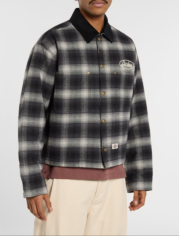 Veste De Travail En Flanelle Taylor - Black - Homme