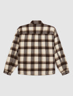 Men's Florence Oversized Overshirt - Timber Brown