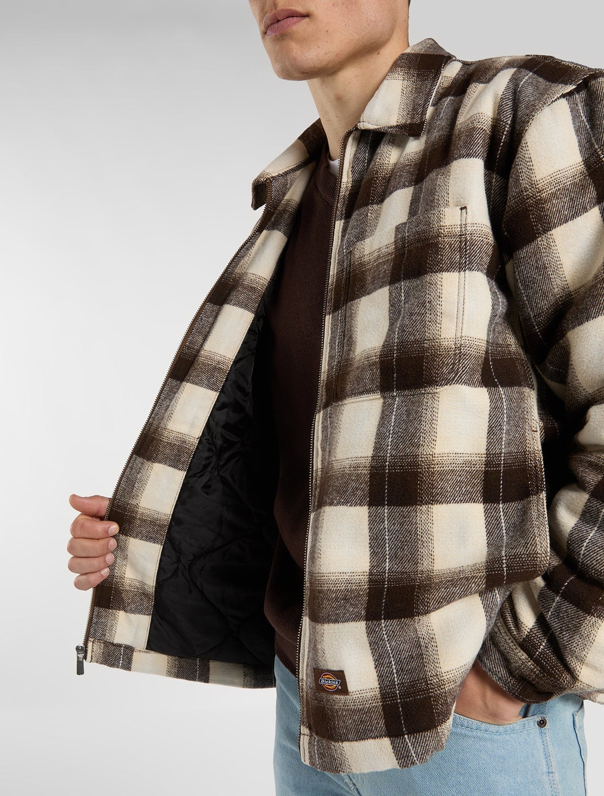 Men's Florence Oversized Overshirt - Timber Brown