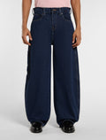 998 Baggy Barrel Carpenter Jeans - Dark Indigo