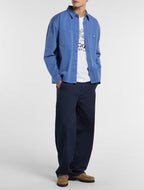 Pantalón de trabajo holgado 247 con cintura elástica - Azul marino - Hombre