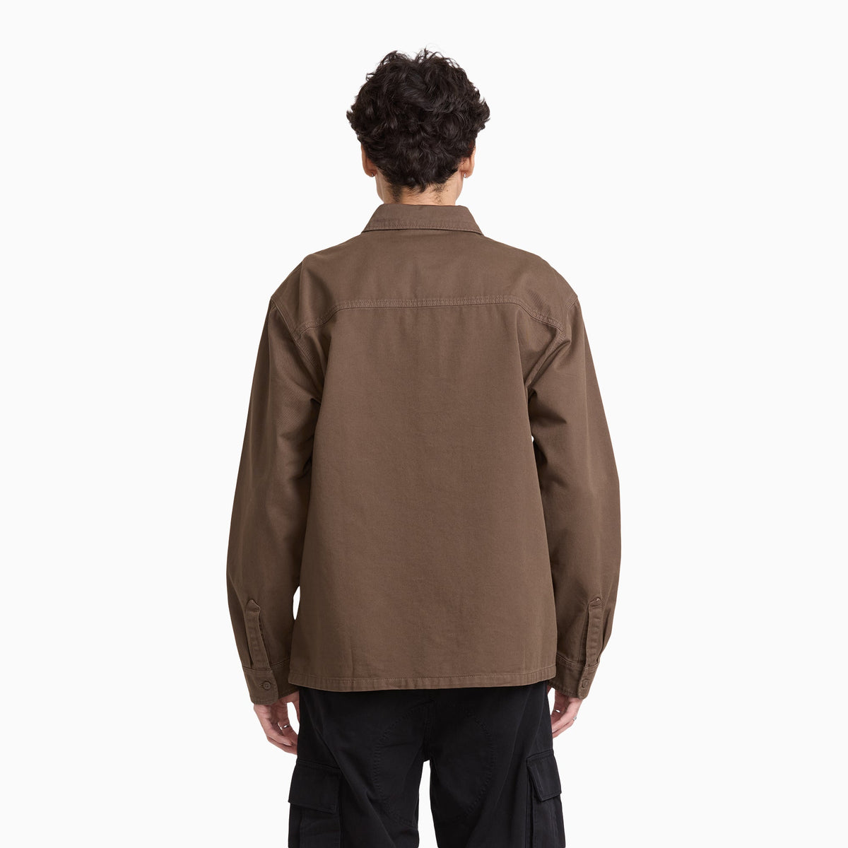 Camisa de trabajo teñida en prenda 247 - Timber Brown
