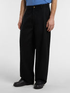 Pantaloni da carpentiere Mc Nary in twill cavalry - Nero - Uomo