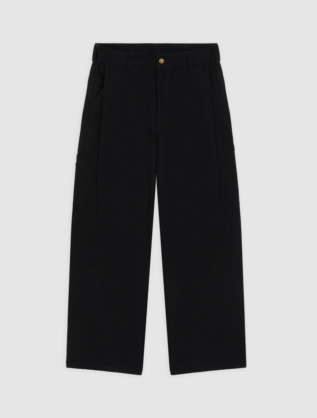 Pantaloni da carpentiere Mc Nary in twill cavalry - Nero - Uomo