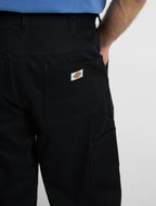 Pantaloni da carpentiere Mc Nary in twill cavalry - Nero - Uomo