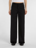 Pantalón de trabajo de lana Tsaile - Negro - Mujer