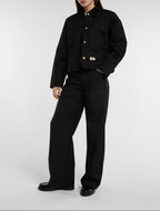 Pantalón de trabajo de lana Tsaile - Negro - Mujer