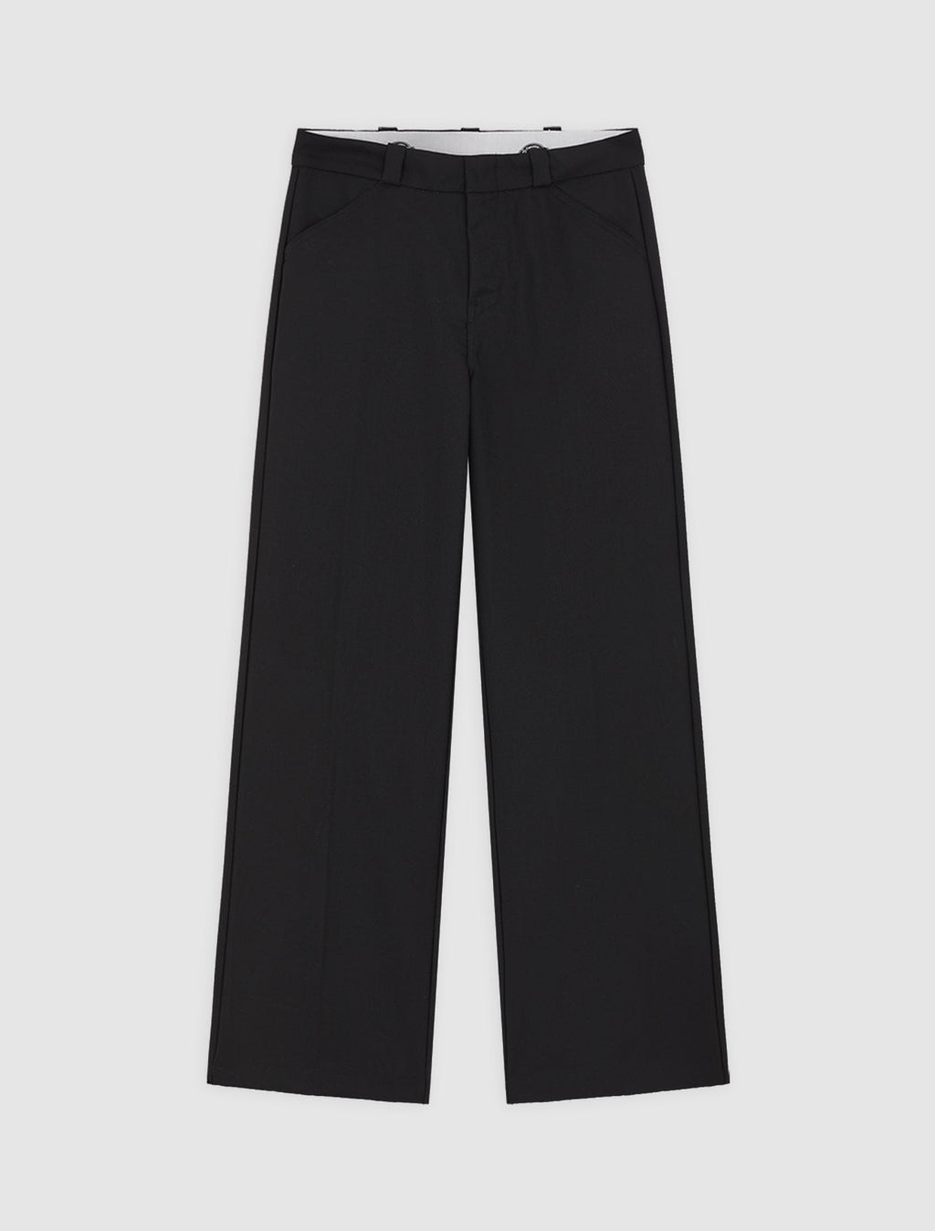 Pantalón de trabajo de lana Tsaile - Negro - Mujer