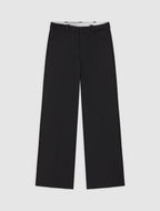 Pantalón de trabajo de lana Tsaile - Negro - Mujer