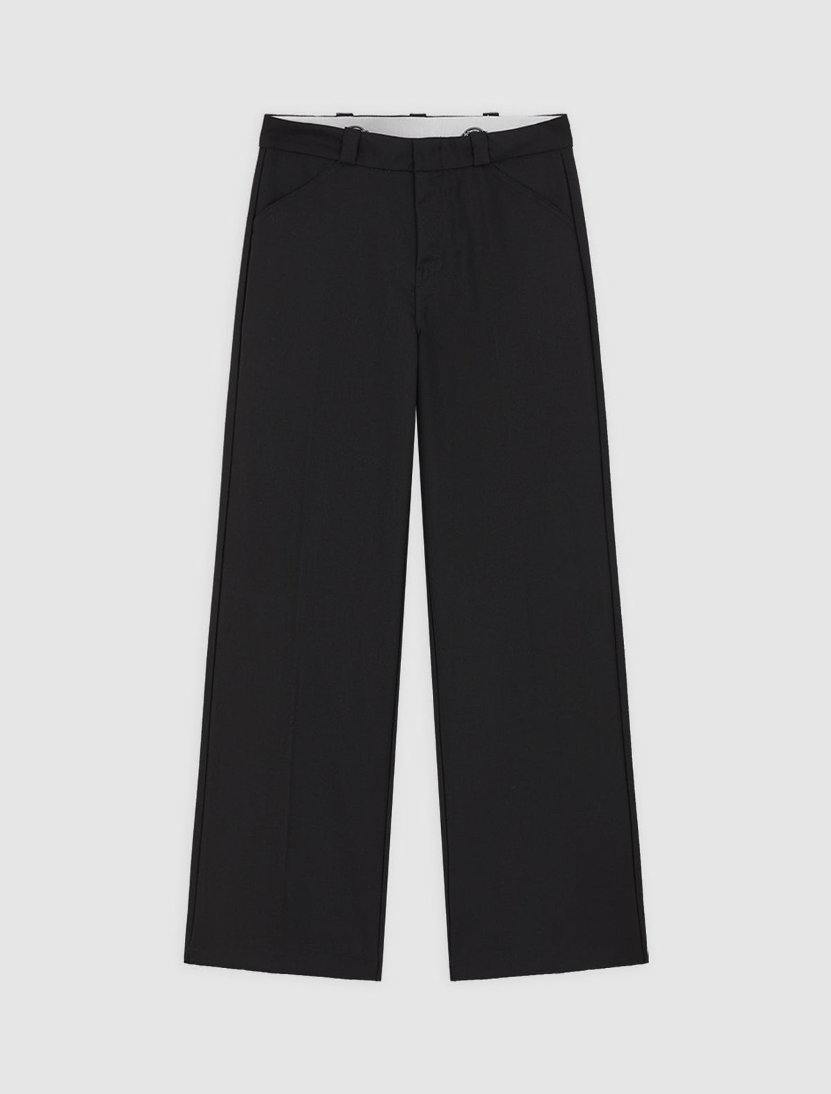 Pantalón de trabajo de lana Tsaile - Negro - Mujer