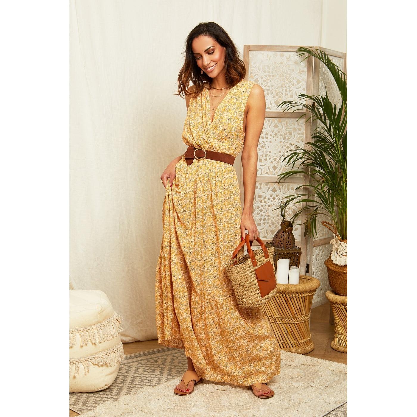Dress - Mustard