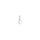 Charm Lettre C - White Gold & White Diamonds - Petit