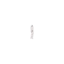 Charm Lettre I - White Gold & White Diamonds - Petit